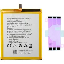 Yedcom Casper Via F2 Batarya Pil Telefon Batarayası Pil Bandı Beraber