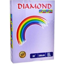 Lila Renkli Fotokopi Kağıdı – A4 – 80 G/m² – Diamond – 500 Yaprak