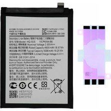 Yedcom Samsung A02S A025F Batarya Pil Telefon Batarayası Pil Bandı Beraber