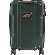 Harper Collective Ghost Yeşil Kabin Boy Dayanıklı ve Hafif Tasarım Valiz
