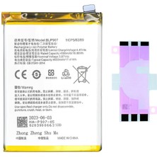 Yedcom Oppo Reno 7 BLP907  Batarya Pil Telefon Batarayası Pil Bandı Beraber
