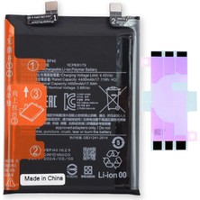 Yedcom Xiaomi Mi 12 BP46 Batarya Pil Telefon Batarayası Pil Bandı Beraber