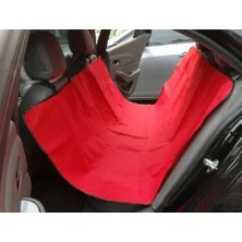 Twin Store Evcil Hayvan Araç Arka Koltuk Kılıfı - Kırmızı