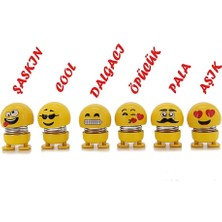 Twin Store Zıp Zıp Kafalar Sevimli Kafa Sallayan Emojiler Çılgın Kafalar