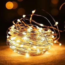 Twin Store Sarı Peri LED Flaşlı Işık – 3 Metre Dekoratif Oda ve Organizasyon Aydınlatması