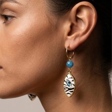 THEIA GemWorks Netra - Apatit Taşlı El Yapımı Küpe