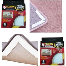 Twin Store Flamme Halı Kaydırmaz Pedler 8 Adet