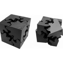 Dişli Zeka Küpü -Mekanik Çarklı Akıl Oyunları Küpü -Eğitici Zeka Geliştirici Oyuncak