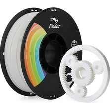 Creality Ender PLA+ 1 kg Beyaz Filament 1.75 mm Düşük Büzülme Oranı ile Kolay Baskı