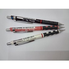 Rotring Tikky Mekanik 0,7mm 3lü (Siyah Gül Kurusu Beyaz)