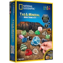 NAT03002 National Geographic Taş ve Mineral Biriktirme Kiti - RTNGRM15 +8 Yaş