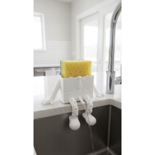 EAE Design Studio Hareketli Bacaklı Lavabo Üstü Sünger Tutucu