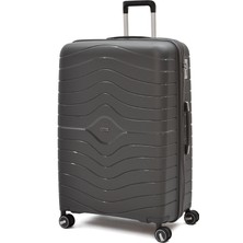 Ççs Polipropilen Kırılmaz Körüklü Büyük Boy Valiz – Geniş Hacimli, Dayanıklı Seyahat Valizi 5242