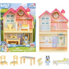 Bluey 17614 Bluey Mini Ev ve Figür Oyun Seti
