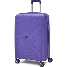 Ççs Polipropilen Kırılmaz Körüklü Orta Boy Valiz – Geniş Hacimli, Dayanıklı Seyahat Valizi 5242