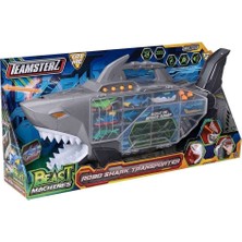 74461 Teamsterz Beast Machines Robo Shark Çantalı Transporter -Sunman
