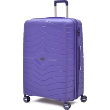 Ççs Polipropilen Kırılmaz Körüklü Büyük Boy Valiz – Geniş Hacimli, Dayanıklı Seyahat Valizi 5242