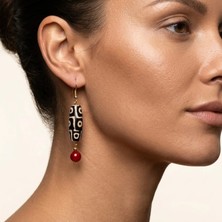 THEIA GemWorks Akora – Hint Akik & Mercan Küpe
