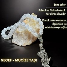 Bonicce Şans Tesbihi - Necef Taşı Gerçek Doğal Taş Tesbih