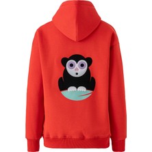 Beynlab Unisex Tarsier Hoodie Nar