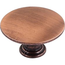 Pucutun Ahu Düğme Kulp 40MM Bakır (2 Adet)