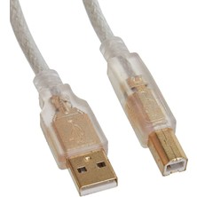 Pucutun SL-U2010 Usb2.0 10M Şeffaf Yazıcı Kablo