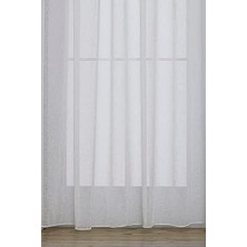 Pucutun Fabric Plus Tül Perde (Krem, 250 x 260)