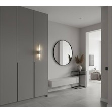 Elizim Home Lighting Kutu Ledli Krom Şarjlı Aplik