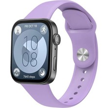 Pucutun Fit 3 / Fit 4 / Fit 4 Pro ile Uyumlu Silikon Kordon Kayış Esnek Yumuşak Ayarlanabilir