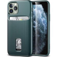 Pucutun Esr 11 Pro Kılıf,wallet Armor- Green