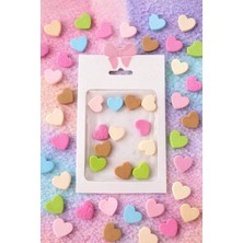 Born Pretty Pastel Heart 3D Nail Charm Set – Soft Color Mix