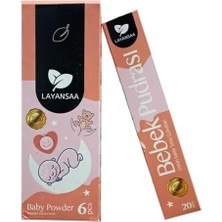 Pucutun Layansaa Bebek Pudrası (Baby Powder) Kokusu Özel Aroma Kokusu Agarbatti Arınma 20 Adet 1 Paket Çubuk Tütsü