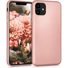 Pucutun Silicone 11 (6.1'') Için Kılıf Rose [ 11 ile Uyumlu Kılıf - Rose ]