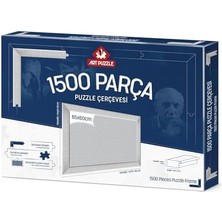 Pucutun Beyaz 1500 Parça Demonte Puzzle Çerçevesi
