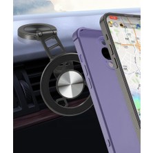 Pucutun 360° Döner Mıknatıslı Telefon Tutucu | Araç ve Masa Üstü Kullanım | 3m Güçlü Yapışkan | Evrensel Uyumluluk Oy-01
