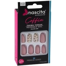 Pucutun 24'lü Coffin Renkli Takma Tırnak - 145