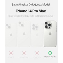 Pucutun 14 Pro Max ile Uyumlu Cyrstal Clear Şeffaf Silikon Kılıf Arkası Sert Polikarbonat Kenarları Yumuşak Tpu Silikon Premium Ultra Şeffaf Kılıf Kapak (Cyrstal Clear, 14 Pro Max)