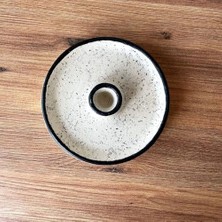 Pucutun Palo Santo Seramik Tütsülük | Granit Rengi | Döküm Seramik Tozu | El Boyaması