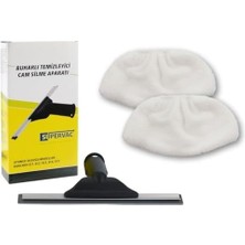Pucutun Sc Serisi ile Uyumlu Cam Silme Aparatı ve Mikrofiber Bez Seti 2'li
