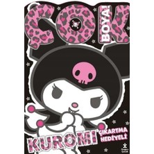 Pucutun Kuromi - Çok Boya! Çıkartmalı Dev Boyama Kitabı