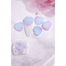 Born Pretty Candy Glow 3D Sugar Heart Nail Charm – Aurora Pastel No:03