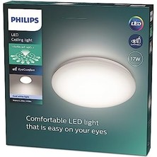Pucutun Fonksiyonel Tavan Lambası 17W 4000K Gün Işığı Entegre LED