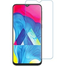 Pucutun Galaxy M20 Şeffaf Esnek Silikon Kılıf + Kırılmaz Cam