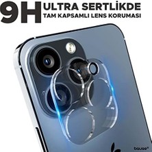 Pucutun Uyumlu 9h Temperli Kamera Lens Koruyucu Kapak - Şeffaf (12 Pro Max)