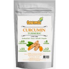 Teamix Curcumin Turmeric Toz Çay 100 gr