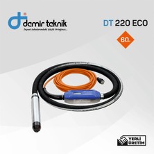 Demir Teknik Beton Vibratörü Kendinden Konvertörlü 60 mm - DT ECO