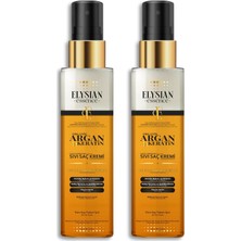Pucutun Organik Argan & Keratin Sıvı Saç Kremi 2'li Set – Durulanmayan, Dökülme Karşıtı, Onarıcı ve Dolgunlaştırıcı Bakım Spreyi 150 ml