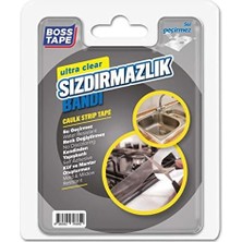 Pucutun Firin Kenari Seffaf Sizdirmazlik Bandi, 30 mm x 3 M, Seffaf