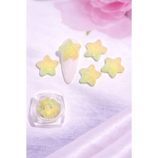 Born Pretty Candy Glow 3D Sugar Star Nail Charm – Lemon Mint No:12