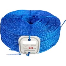 Ne Alırsan Ucuz ip-halat-çamaşır ipi-bayrak-ipi-200m-2,5mm mavi